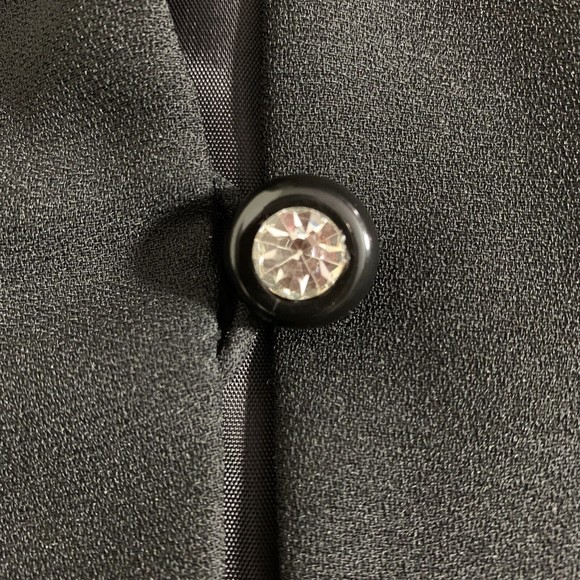 Nah Nah Collection Evening Jacket Black Beaded Rare Designer SAMPLE Blazer 8 - Picture 9 of 15